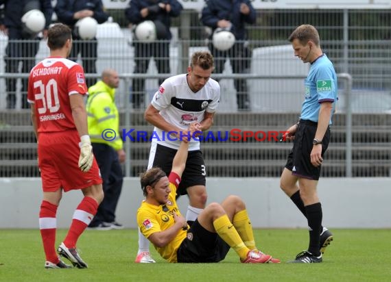 5. Spieltag 2. Bundesliga SV 1916 Sandhausen - SG Dynamo Dresden (© Kraichgausport / Loerz)